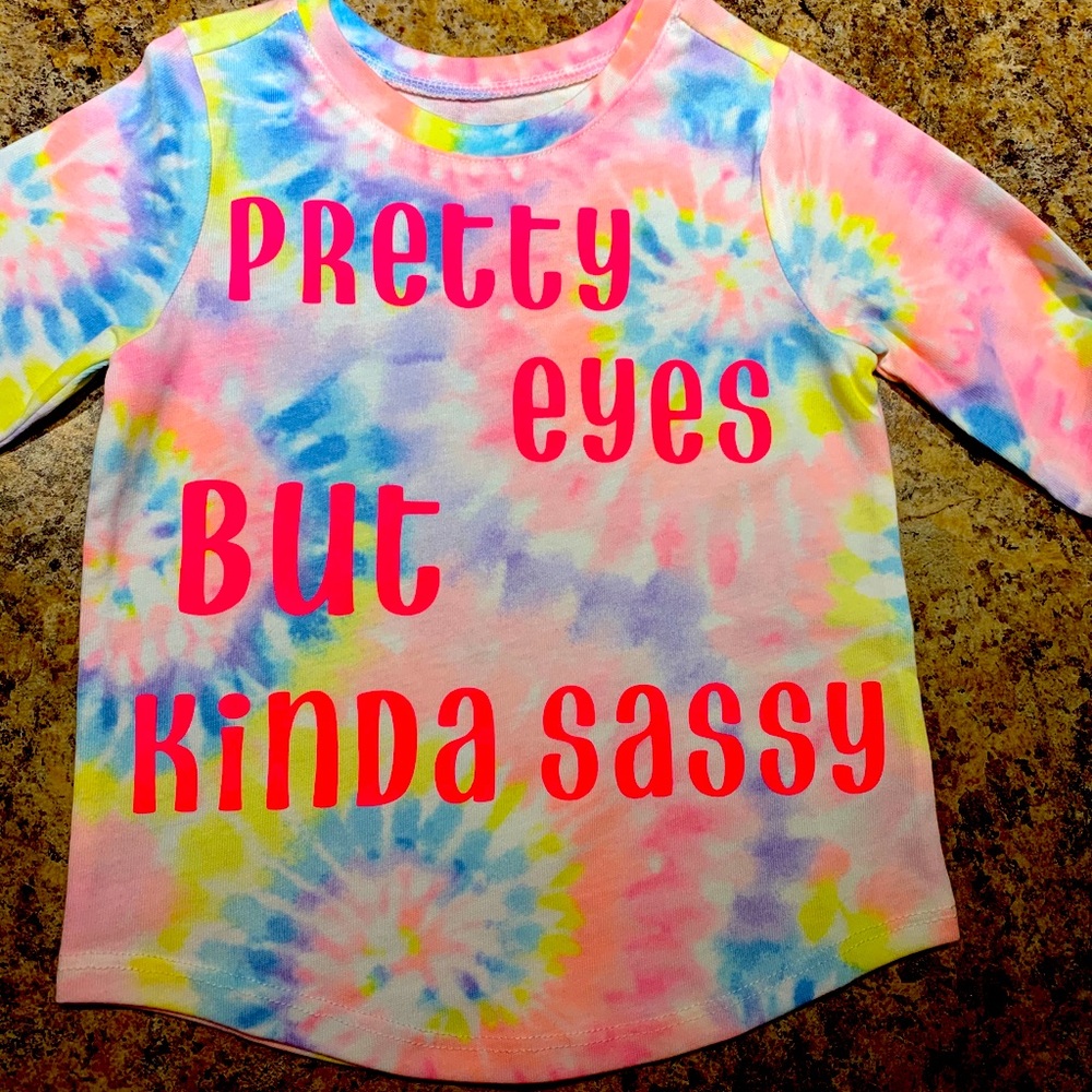 Baby girl Tie Dye long sleeve and pant outfit
